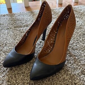Black and Brown Women's Heels